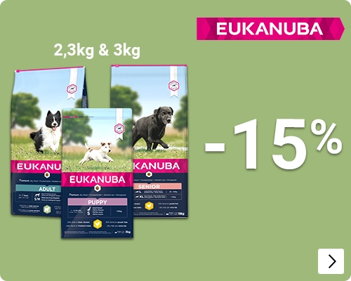 Eukanuba kleinverpakking -15% - DOG